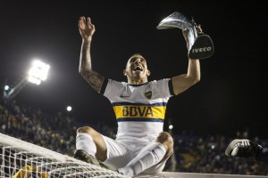 Carlos Tevez "Doblete" con il Boca