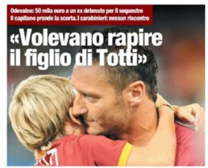 Luca Odevaine: "Volevano rapire il figlio di Totti"