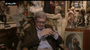 VIDEO Vittorio Sgarbi a Ballarò: "Solo il cuore sta bene"