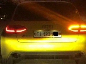 Audi gialla trovata: bruciata in campagna a Treviso
