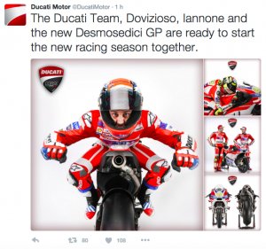 Ducati. La nuova Desmo16 GP di Iannone e Dovizioso FOTO