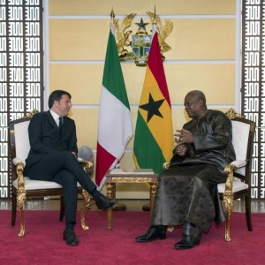 Eni "presenza chiave in Ghana". Incontro Renzi-Mahama