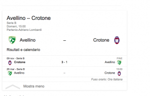Avellino-Crotone streaming-diretta tv, dove vedere Serie B