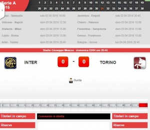 Inter-Torino: diretta live Serie A su Blitz. Formazioni-info