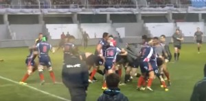 Rugby, rissa in campo tra Marina francese e inglese