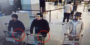 Due dei tre presunti attentatori all'aeroporto di Bruxelles
