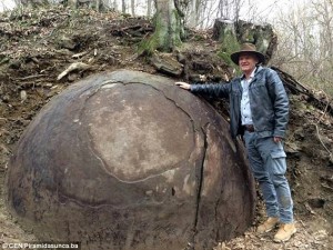 Sfera gigante "misteriosa" trovata in Bosnia2
