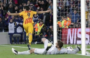 Barcellona-Atletico Madrid 2-1 highlights-video gol Suarez