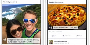 Facebook, intelligenza artificiale spiega foto a non vedenti