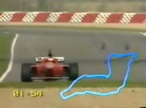 YOUTUBE Ferrari F1 vs Punto, Ferrari 575 su circuito Imola