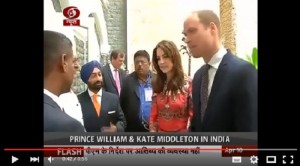 YOUTUBE Kate Middleton e William in India. Abito di lei...