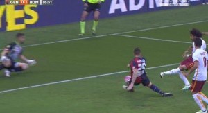 Salah video gol Genoa-Roma: "tiki-taka" giallorosso