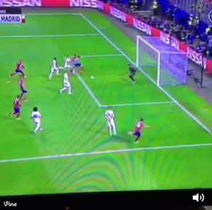 Carrasco video gol Real-Atletico finale Champions League