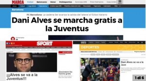 Calciomercato Juventus, Dani Alves bianconero per tre anni_