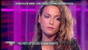 Domenica Live, Francesca De Andrè contro Diaco: "Dici..."
