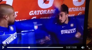 Lazio-Inter, video: Felipe Melo-Telles scintille in panchina