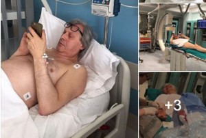 Vittorio Sgarbi in ospedale a Modena per il cuore FOTO