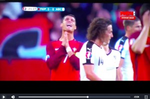 Cristiano Ronaldo VIDEO gol divorato in Portogallo-Austria
