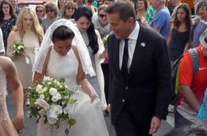 YOUTUBE Mariarosa De Sica sposa Federico Pellegrini a Capri