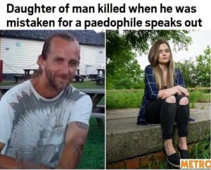 Darren Kelly scambiato per pedofilo e ucciso: figlia chiede giustizia