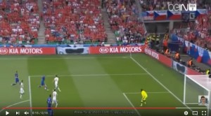 Ivan Perisic VIDEO gol Repubblica Ceca-Croazia 0-1