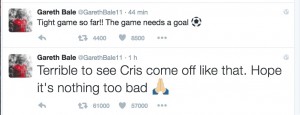 Portogallo-Francia, Bale: "Terribile vedere Cristiano Ronaldo uscire così"