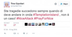 Attentato Nizza, Temptation Island salta: proteste su Twitter
