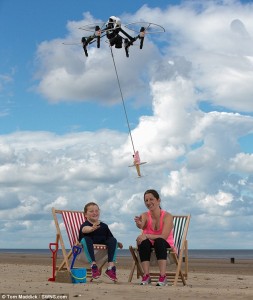GB: il gelato in spiaggia si ordina con l'app e arriva col drone