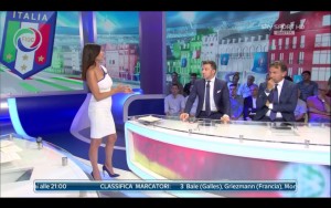 Ilaria D'Amico-Euro 2016: la maledizione del vestito "patriottico"