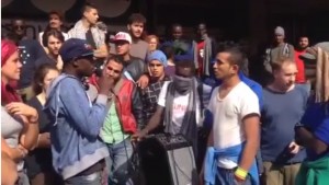 VIDEO Killer di Nizza un anno fa era a Ventimiglia al sit in pro migranti