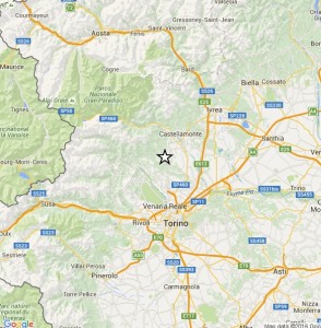 Terremoto oggi Torino: scossa magnitudo 2.7