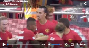 YOUTUBE Ibrahimovic gol, Leicester-Manchester United 1-2: Community Shield a Mourinho