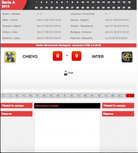 Chievo-Inter diretta live. Formazioni ufficiali-video gol highlights