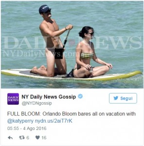 Orlando Bloom senza costume: l'attore in Sardegna è "naturista"  FOTO