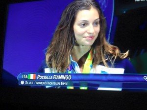 Rio 2016, Rossella Fiamingo argento nella spada. Prima medaglia Italia