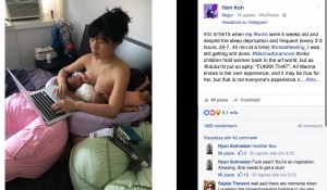 Hein Koh allatta mentre lavora: "Marina Abramovic, f..." FOTO