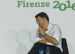 Renzi: "Io sono fradicio e puzzo anche" VIDEO
