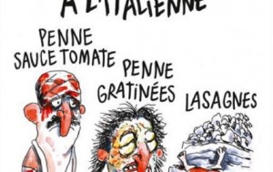 Terremoto Centro Italia, vignetta choc di Charlie Hebdo