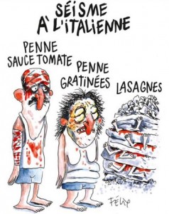 La vignetta di Charlie Hebdo