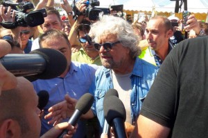 Beppe Grillo a Palermo