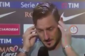Francesco Totti: "Dedico il gol a mia zia che sto perdendo"