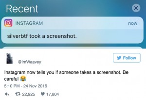 Instagram, qualcuno fa screenshot dei tuoi post? Ti arriva la notifica