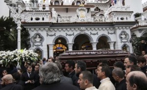 YOUTUBE Antonio Polese, funerale Boss delle Cerimonie a Sant'Antonio Abate