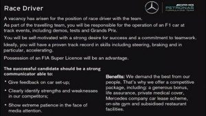 Rosberg, l'annuncio ironico della Mercedes: "AAA pilota cercasi"