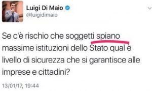 Luigi Di Maio e i congiuntivi sbagliati su Twitter FOTO