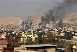 Mosul sotto le bombe