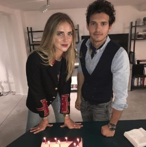 Riccardo Pozzoli e Chiara Ferragni (foto Instagram)
