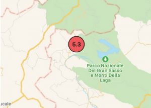 Terremoto mercoledì 18 gennaio 2017: scosse sentite da Ravenna a Foggia