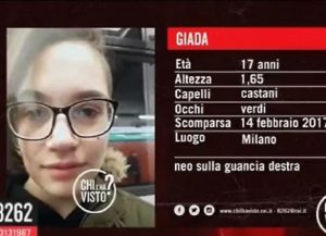 Giada Vecchi, ritrovata la 17enne scomparsa a Milano. Era in hotel con un marocchino