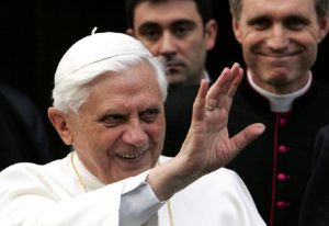 Joseph Ratzinger (foto Ansa)